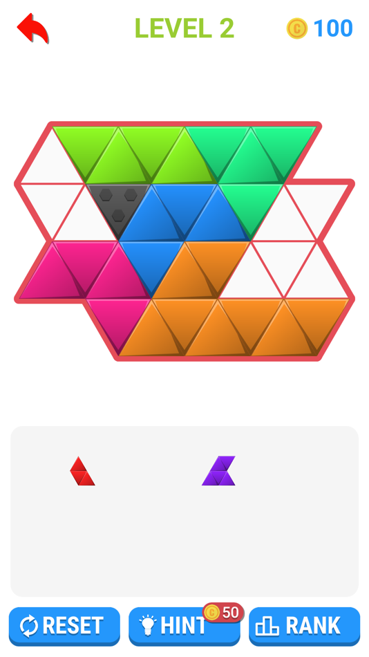 #4. Block Puzzle - Hexagon Tangram (iOS) 由: 庆猛 邓