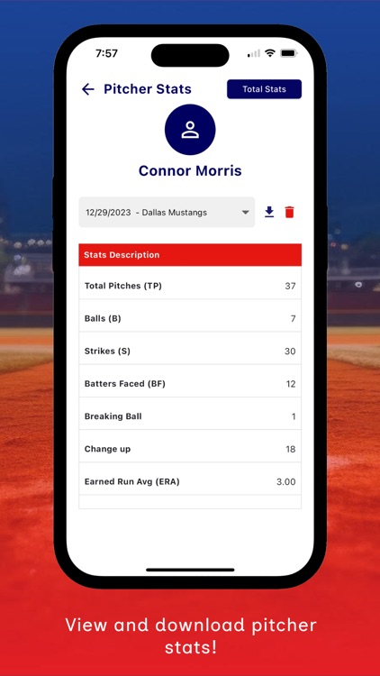 Track-A-Pitch (Pitch Counter) screenshot-7