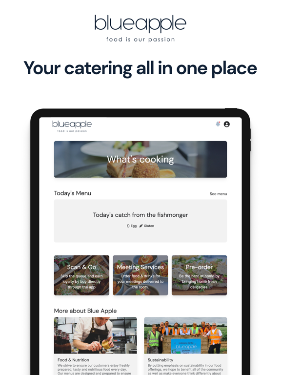 Screenshot #4 pour Blue Apple Workplace Catering