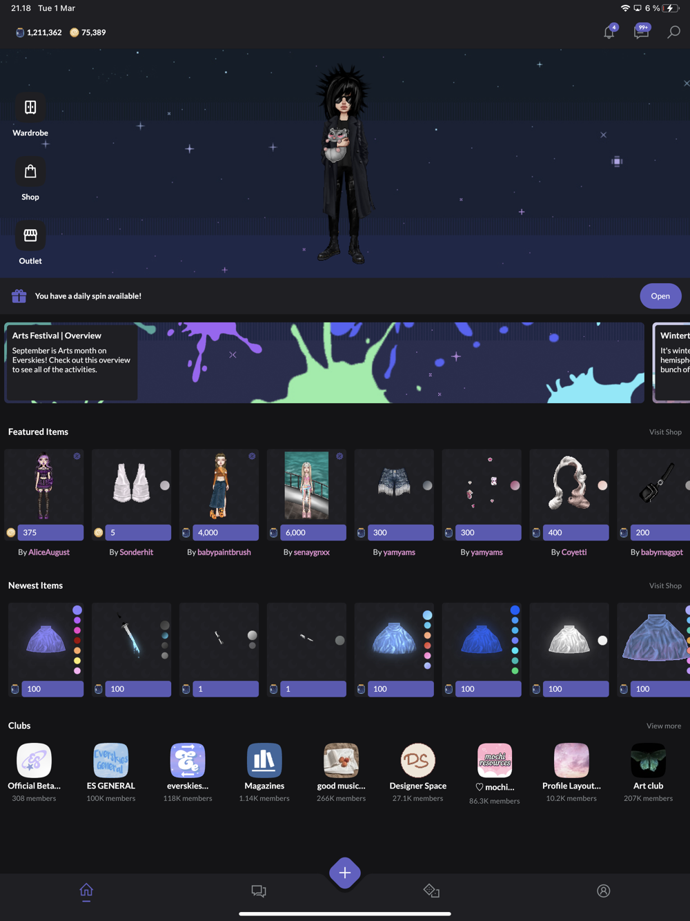 Everskies Free Download App for iPhone
