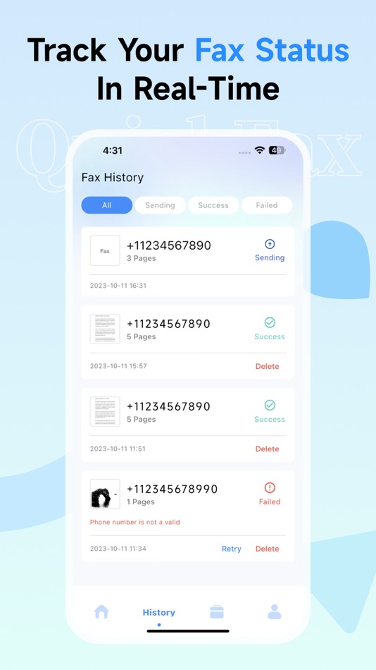 #2. QuickFax - Send Fax from Phone (iOS) 由: BeesLine LLC
