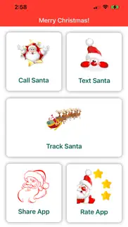 text & call santa claus iphone screenshot 1
