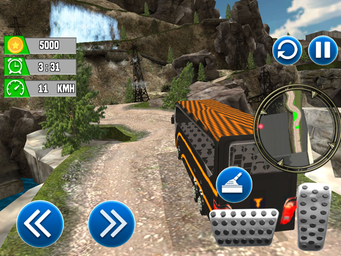 Offroad Bus Driving Games 2025