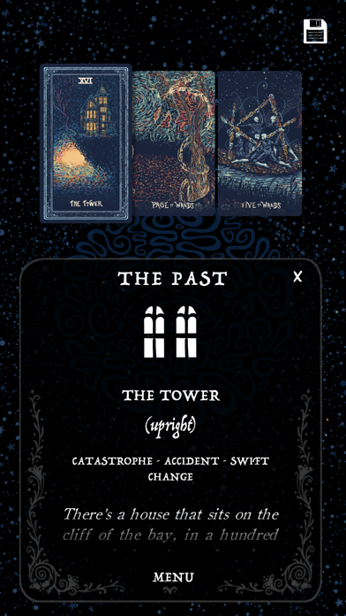 Pocket Visions Tarot Screenshot