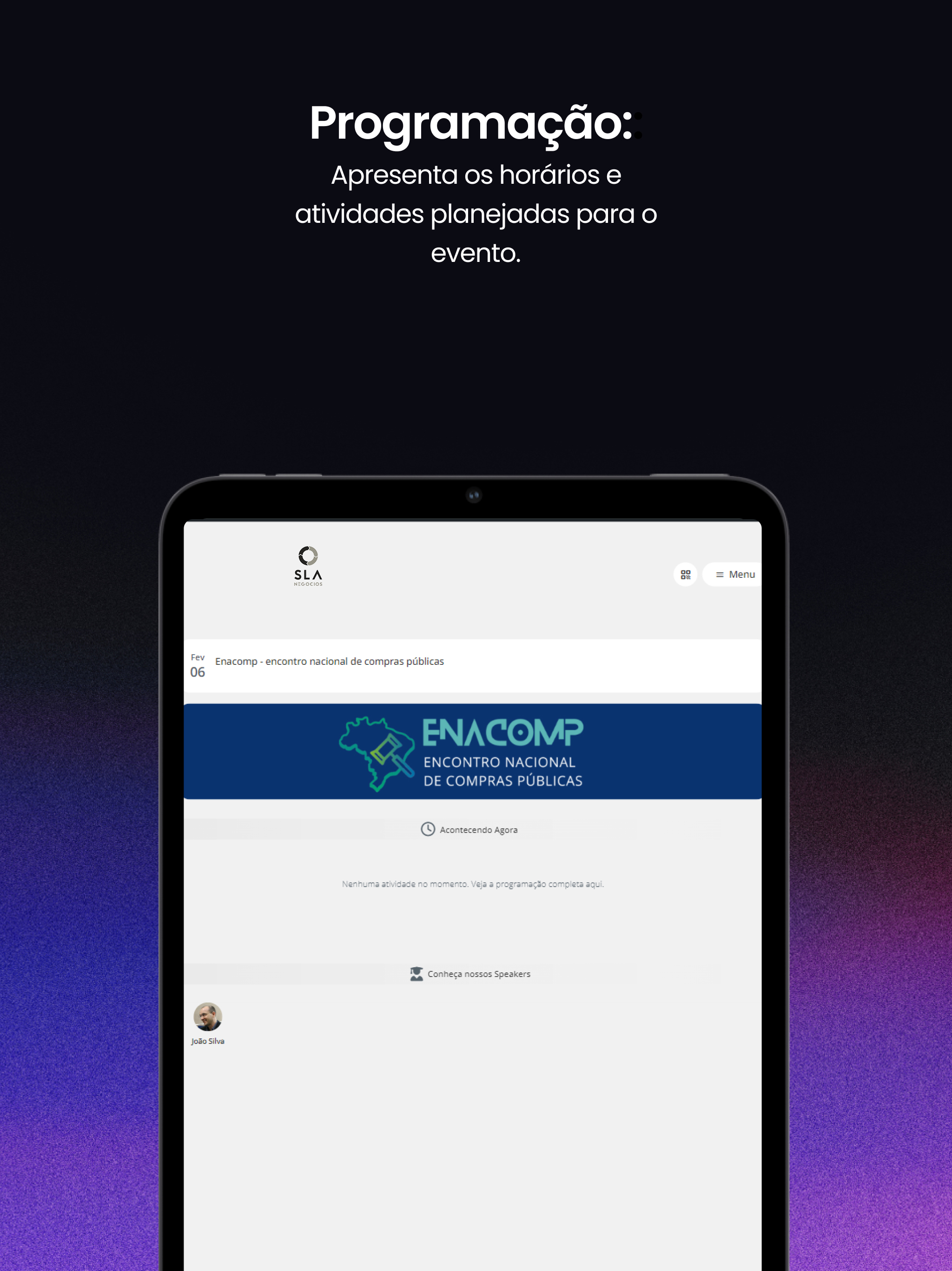 SLA Negócios e Eventos