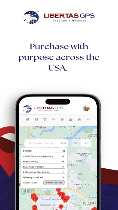 Libertas GPS Screenshot