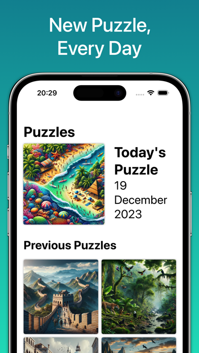 Puzzles Daily: A Jigsaw A Day Screenshot
