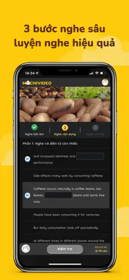 Game screenshot MochiVideo - Luyện nghe IELTS apk
