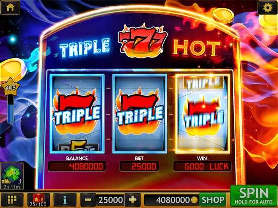 777 Classic Slots Galaxy iPad app afbeelding 1