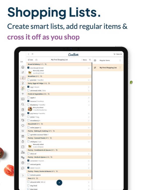 Screenshot #5 for CookBook - Recipe Manager
