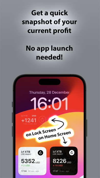 Profit Widgets for XTB Screenshot