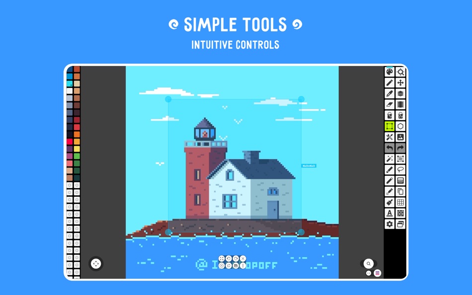#8. Pixel Studio for pixel art (macOS) 由: Farida Yarullina