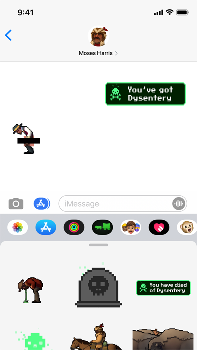 The Oregon Trail: Sticker Pack Screenshot
