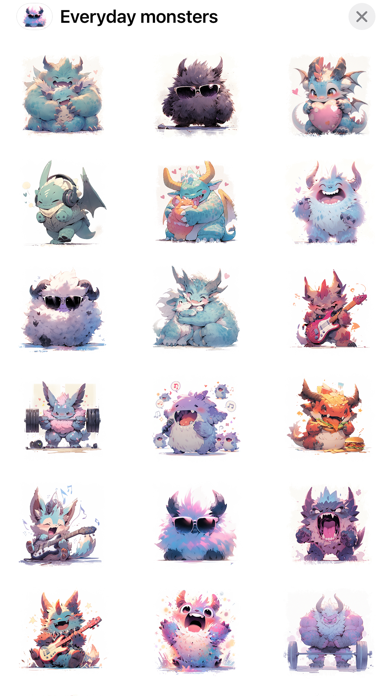 Screenshot #3 pour Everyday monsters