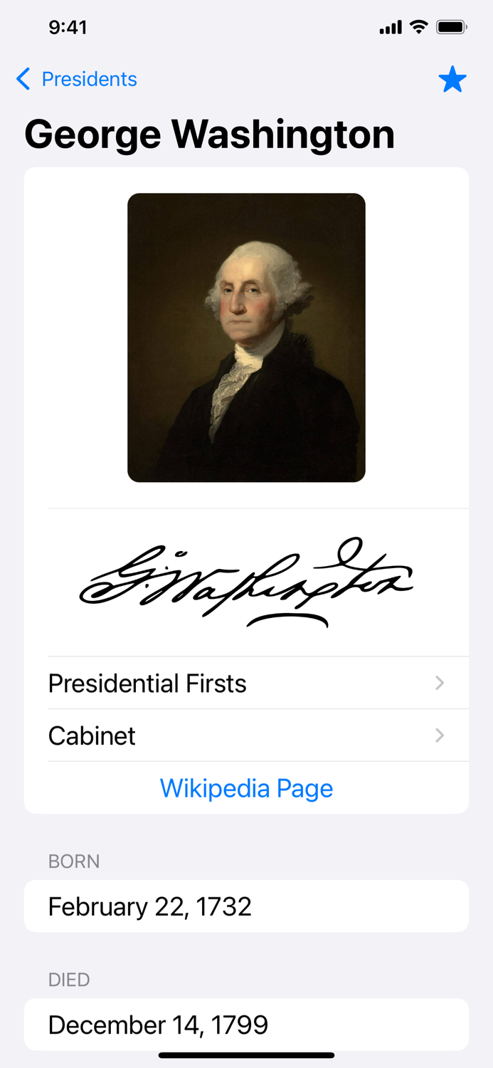 Presidents of United States