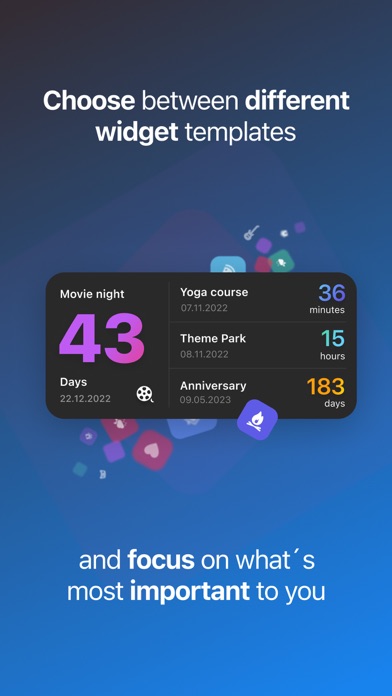 Countdown Widget & Counter poster