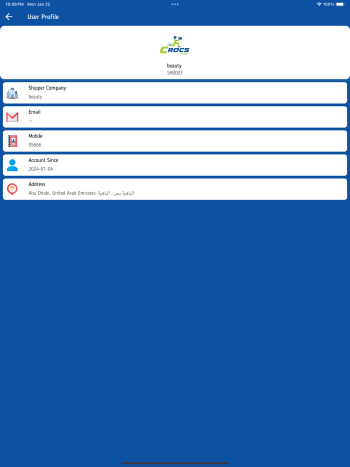 Crocs Delivery Shipper