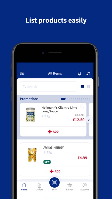 Romega Foods Screenshot