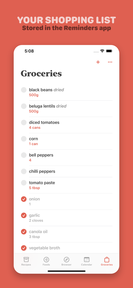 Mela - Recipe Manager screenshot 5