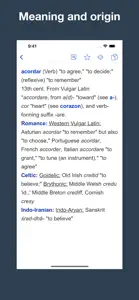 Spanish Word Origins screenshot #2 for iPhone
