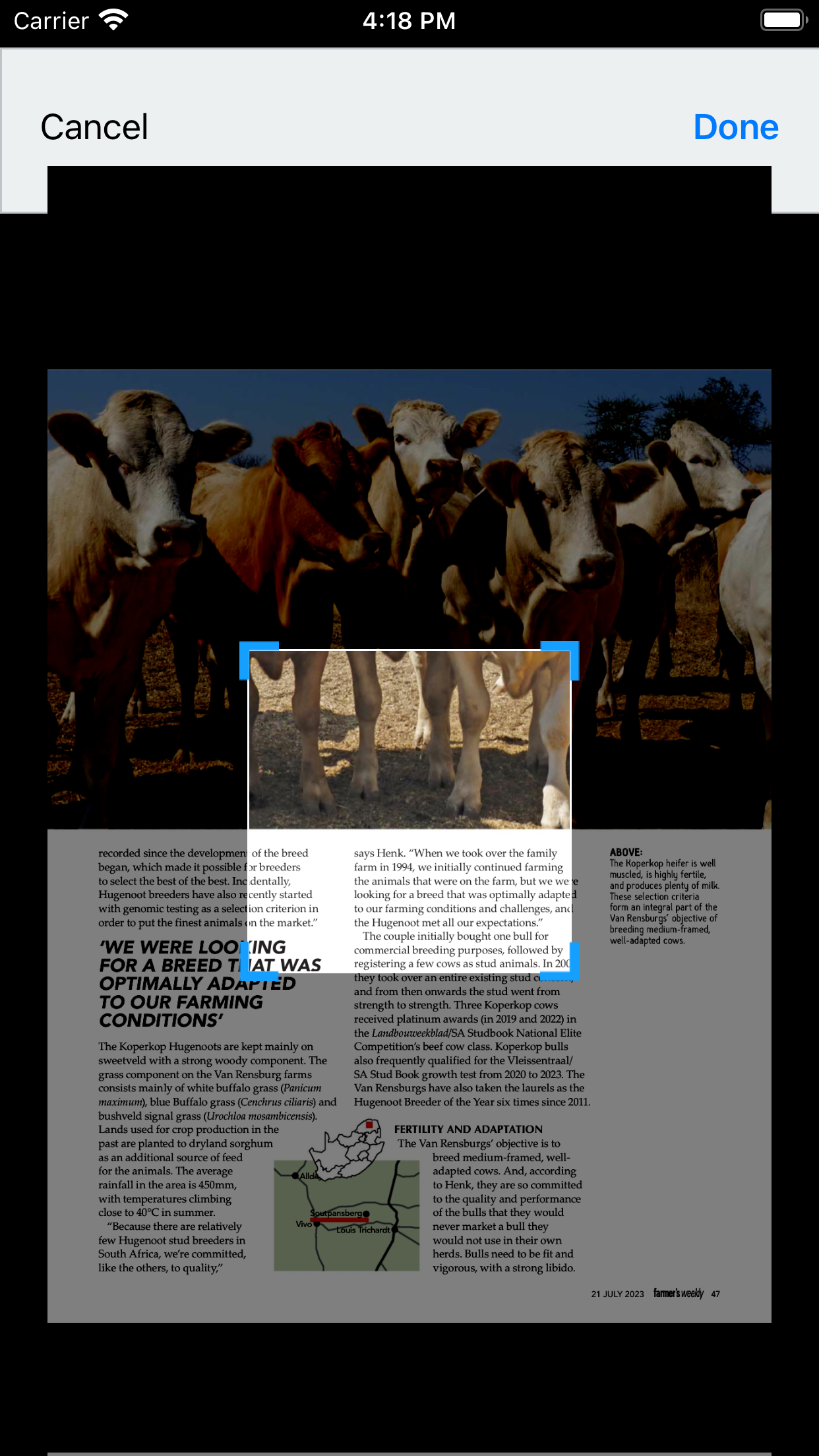 Farmer's Weekly