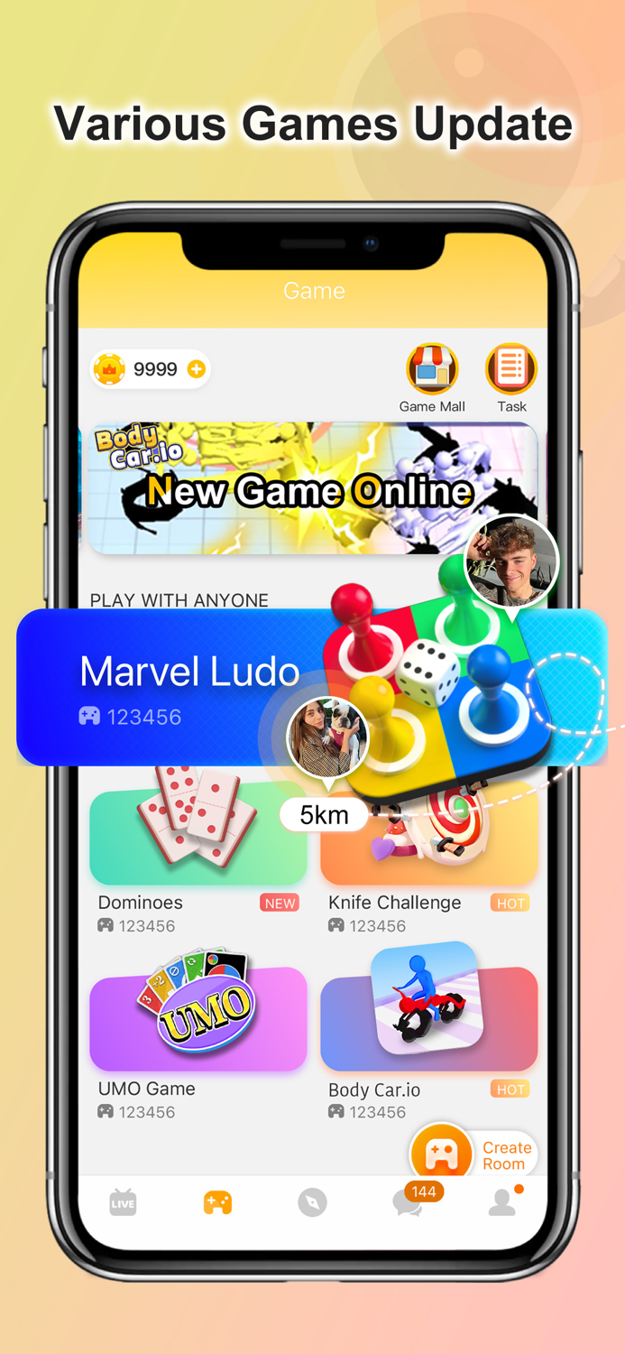 4Fun - Live Voice Play Ludo