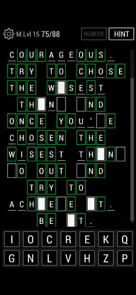 Game screenshot Cryptogram Cryptoquote Puzzle hack