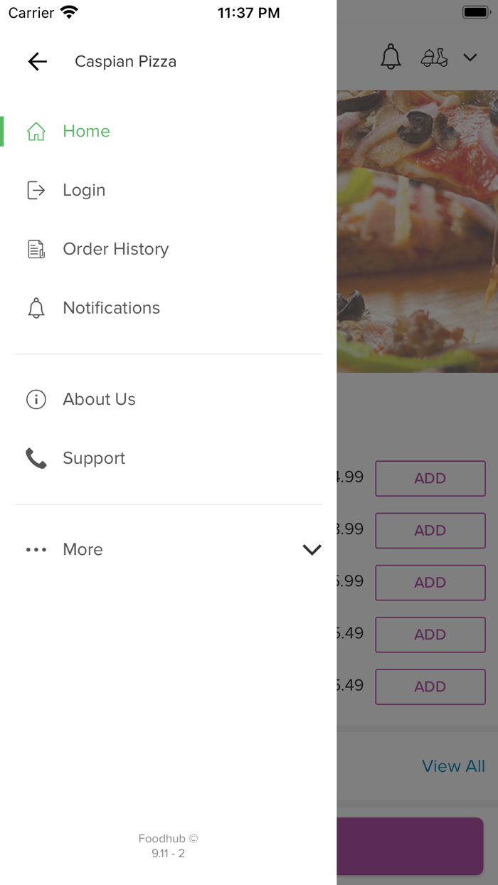 Caspian Pizza Yardley