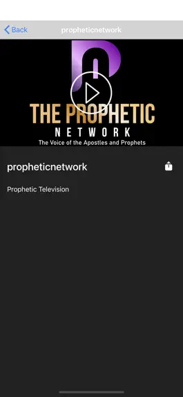 Game screenshot The Prophetic Network apk