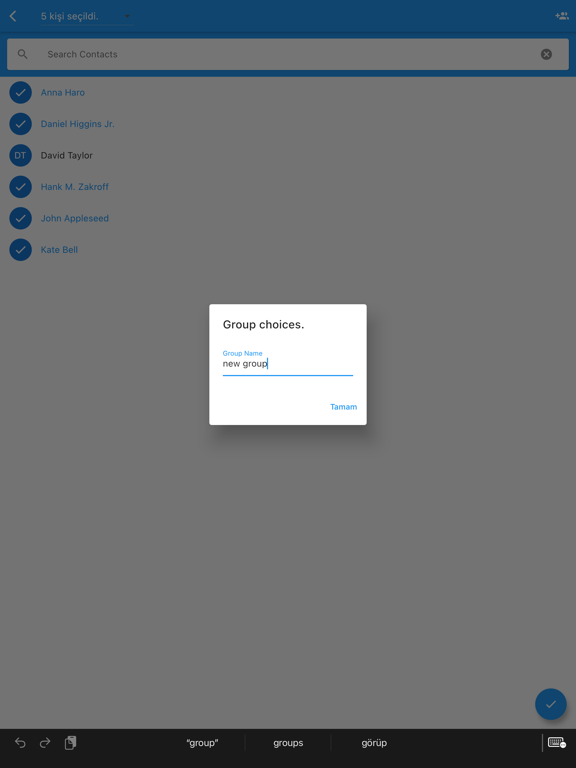 App screenshot