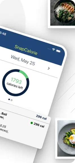 Game screenshot SnapCalorie AI Nutritionist apk