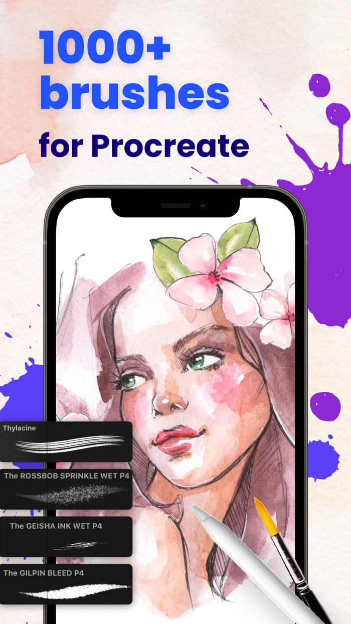 Brushes for Procreate - Pocket
