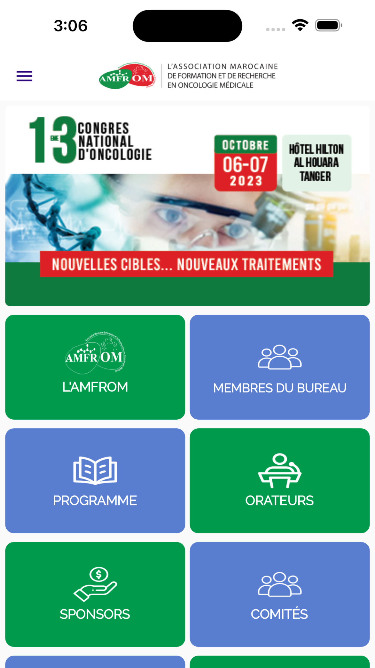 CONGRÈS AMFROM 2023