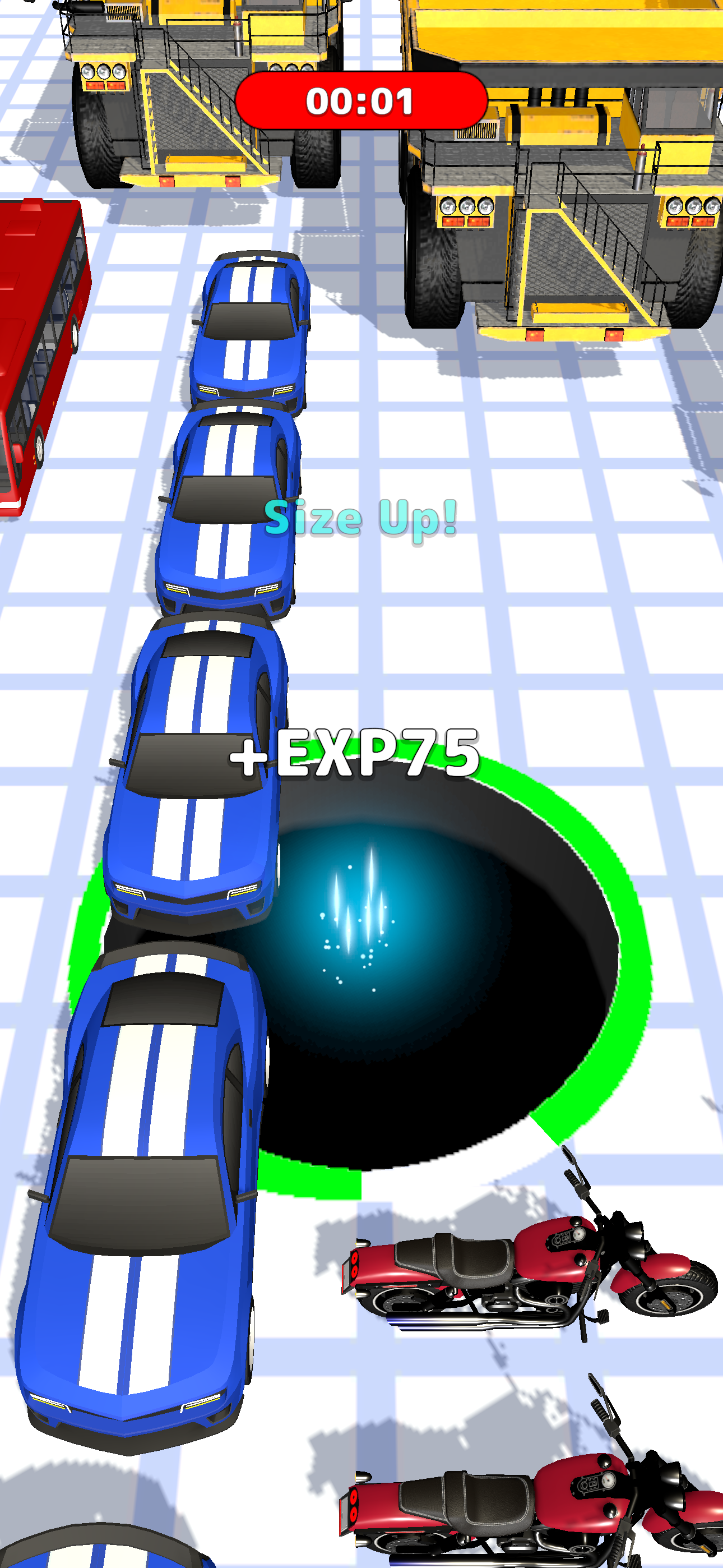 Hole & Vehicle