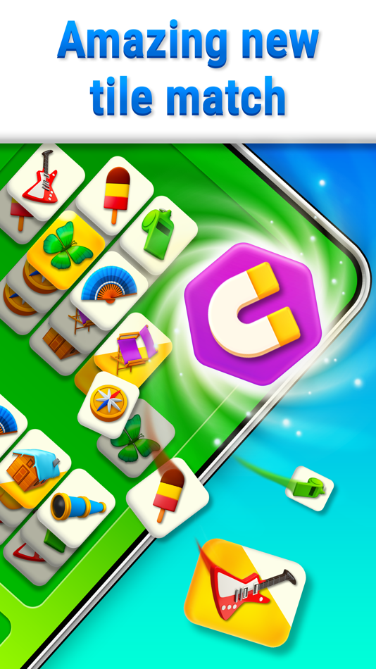#2. Tip Tap Tiles - Puzzle Match (iOS) By: Happy Games GmbH