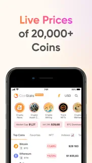 coinstats: crypto portfolio iphone screenshot 2