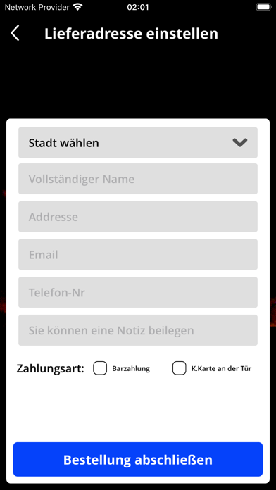 FullHaus Nussbaumen Pizza Screenshot