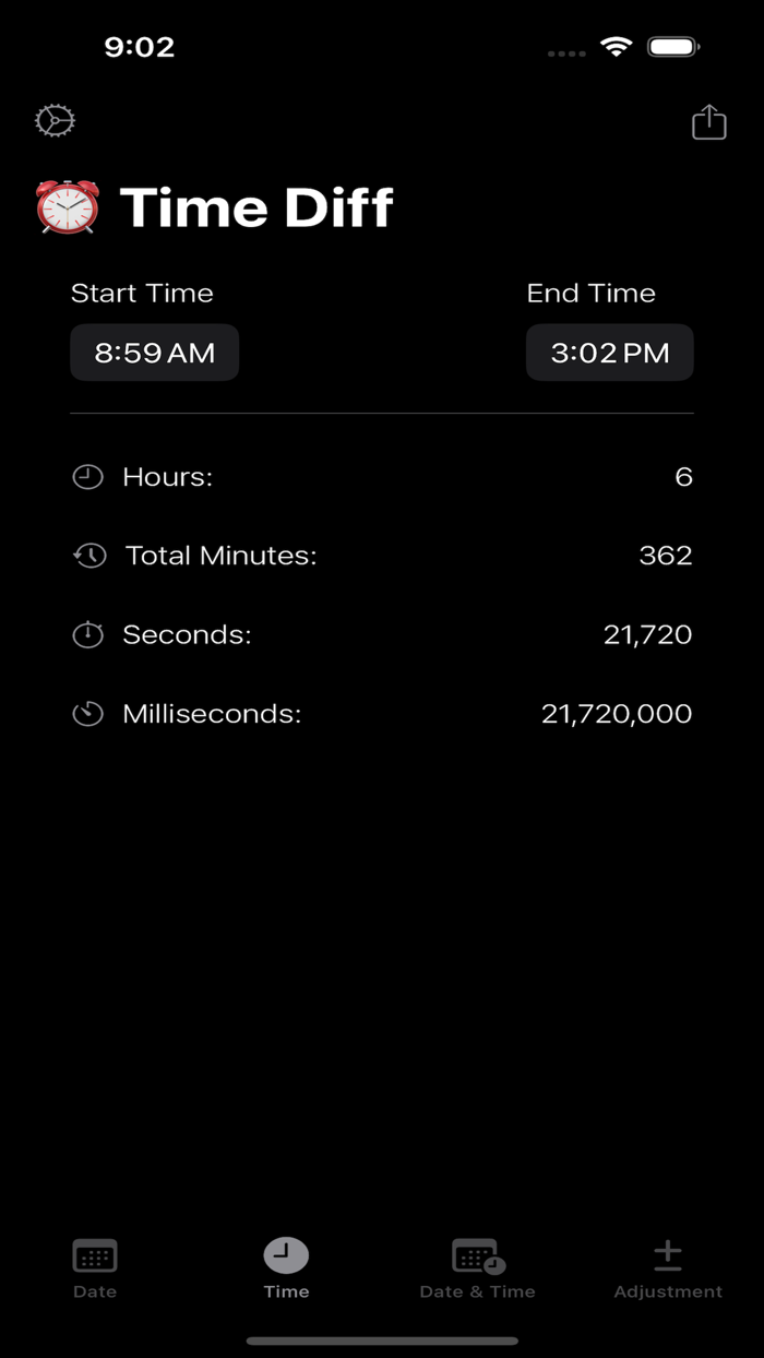 Date Time Calculator - Tickr