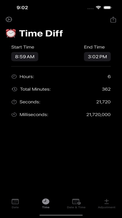 Date Time Diff - Calculator screenshot-3