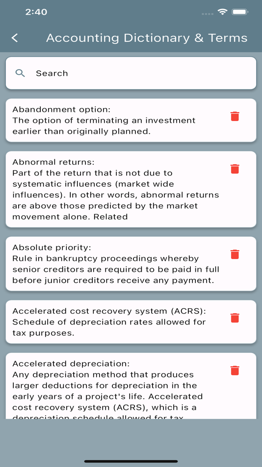#6. Accounting Dictionary & Terms (iOS) 由: Raj Mehta