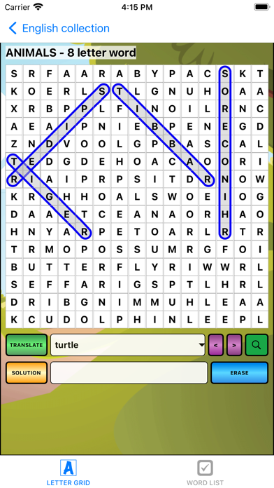 Word Search & Definition (LX) screenshot 3