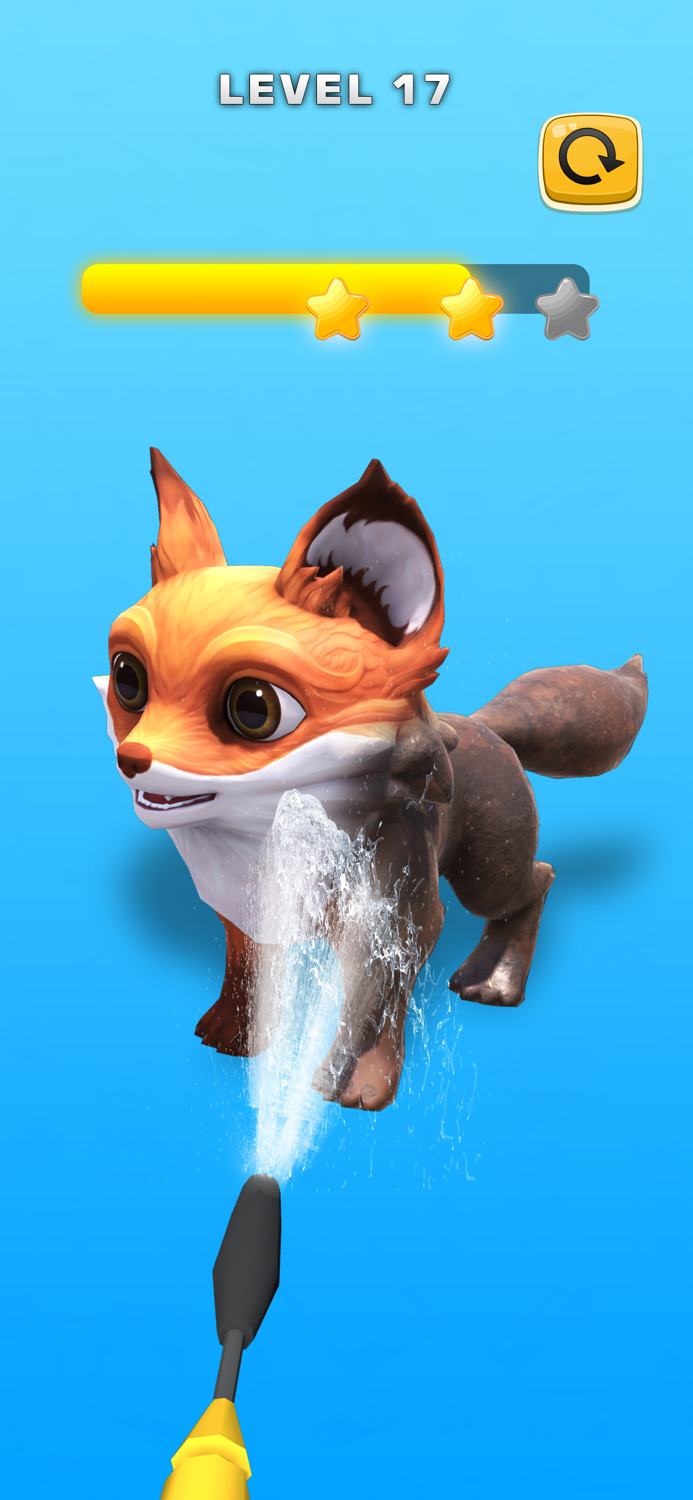 Power washer cleaner simulator