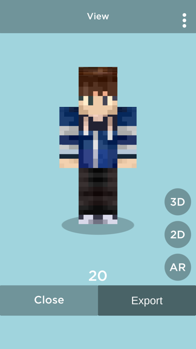 skins for Minecraft AR Screenshot