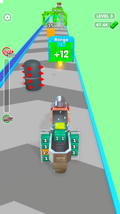 Cube Gun Rush 3D