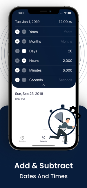 ‎Date & Time Calculator + Screenshot