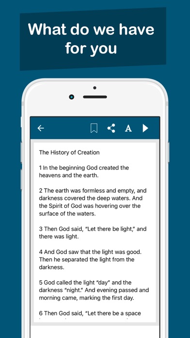 Bible NLT - Bible en English Screenshot