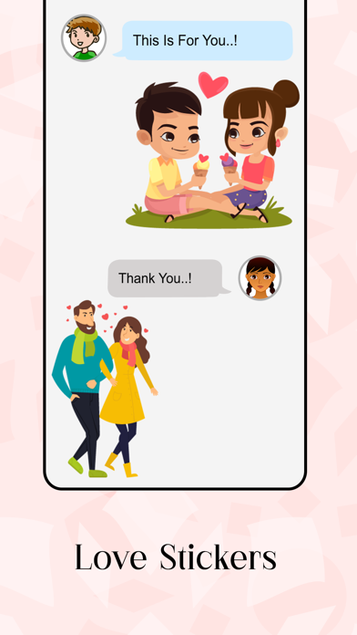 Love Couple Emojis Screenshot