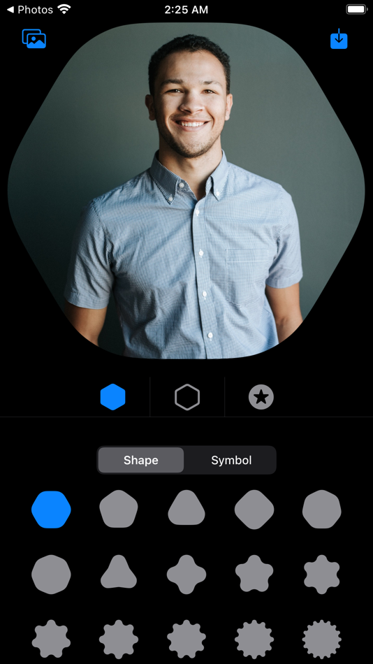 #1. ProfileShapes for Twitter (iOS) Podle: BRIJIT SHEELIA