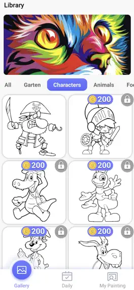 Game screenshot BanBan's Mandala Coloring hack