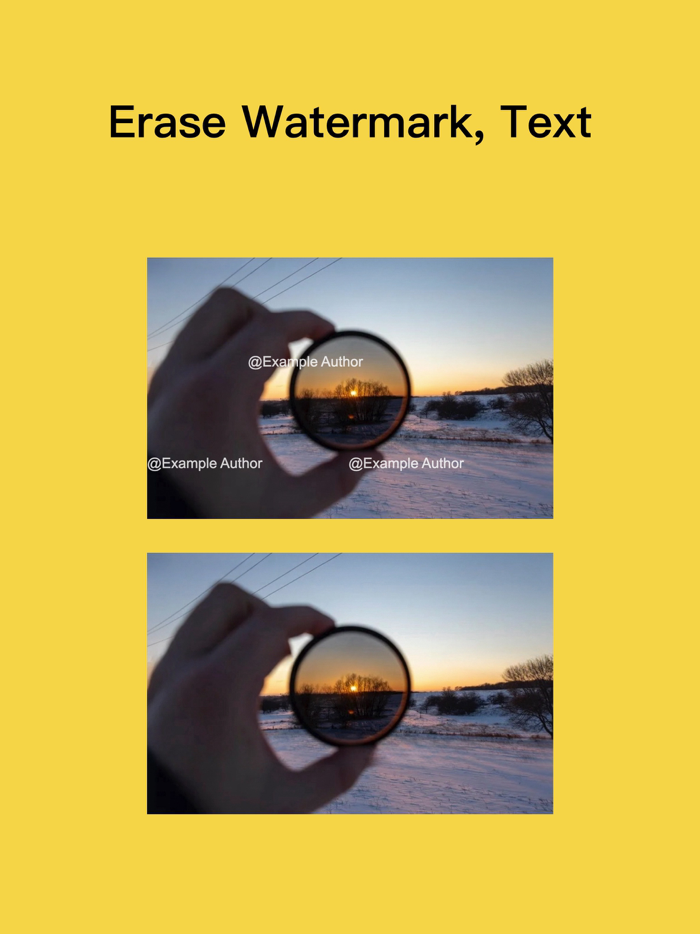 Smoothrase - AI erase on photo